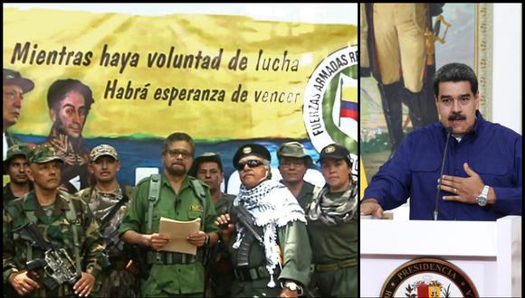 Colombia: Duque dice que no hay nueva FARC sino narcoterroristas apoyados por Maduro. Foto: Captura de video y AFP