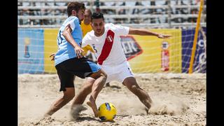 Fútbol playa: Perú goleó a Uruguay, pero no clasificó a semis