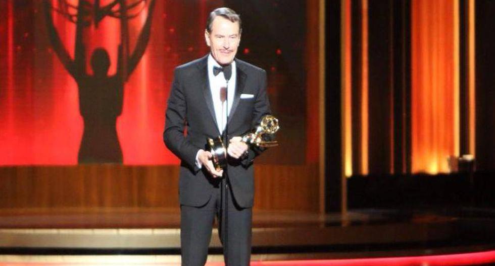 Bryan Cranston es el ganador del Emmy 2014. (Foto: @TelevisionAcad)