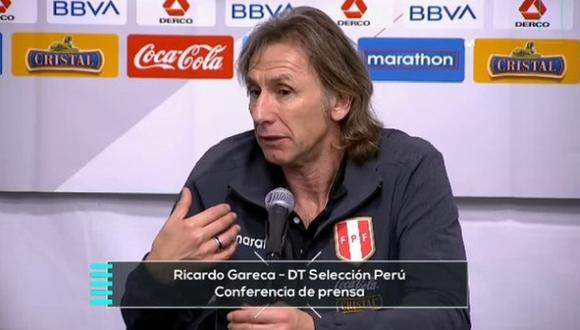 La hilarante respuesta de Gareca ante una pregunta en inglés. (Video: Movistar Deportes)