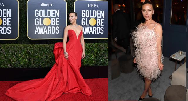 Scarlett Johansson brilló como una de las celebridades mejor vestidas de los Golden Globes 2020. En esta galería, descubre los detalles de sus dos tenidas. (Fotos: AFP/ IG)