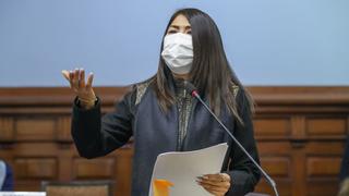 María Cordero: Subcomisión admite a trámite denuncia contra congresista por recorte de sueldo