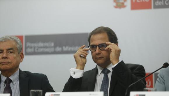 Francisco Ísmodes, ministro de Energía y Minas, deberá responder preguntas del Congreso sobre el proyecto minero Tía María. (Foto: USI)
