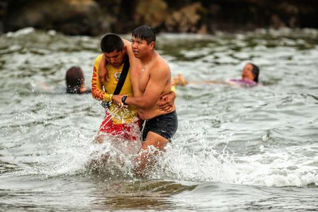 Un total de 95 personas han sido rescatadas durante el primer día del año. (Foto: Andina)