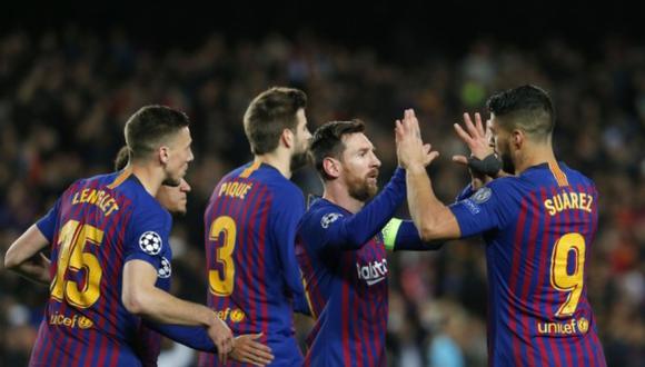 El F.C. Barcelona es el equipo que mejor paga a nivel mundial, según el Global Sports Salaries Survey 2018. Los jugadores blaugranas reciben, en promedio, US$13,7 millones anuales. (AFP)