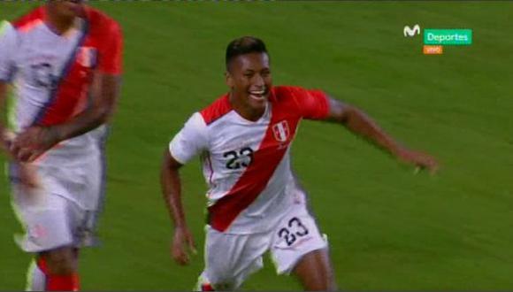 Perú vs. Chile EN VIVO: Aquino marcó golazo del 2-0 tras gran jugada de Flores | VIDEO. (Foto: Captura de pantalla)