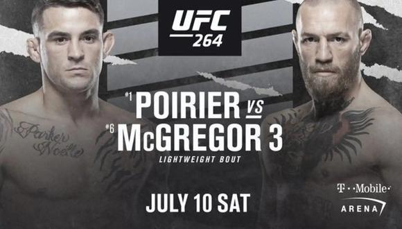 Conor McGregor y Dustin Poirier tendrán una trilogía en UFC. (Foto: UFC)