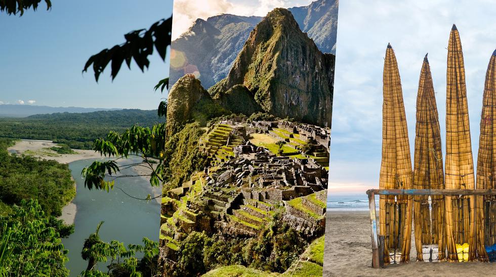 Los siguientes tesoros turísticos del Perú representan una combinación perfecta de historia, cultura, naturaleza y gastronomía, haciendo que viajar dentro de nuestro país sea una experiencia única e inolvidable. ¡No pierdas la oportunidad de explorar estos lugares llenos de magia y maravillas! (Foto: Wikipedia, Shutterstock y Expedia).