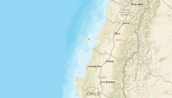 El sismo no reunió las condiciones para generar un tsunami en las costas de Chile. (Foto: Captura - Twitter)