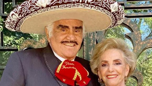 Vicente Fernández y Doña Cuquita estuvieron casados desde 1963 (Foto: Vicente Fernández / Facebook)