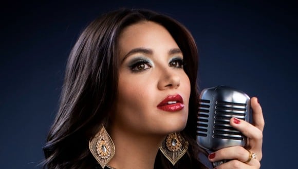 Mariana Gómez protagoniza la serie "Arelys Henao: canto para no llorar" basada en la vida de la conocida cantante (Foto: Caracol Televisión)
