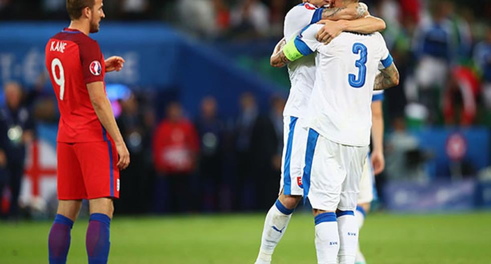 Inglaterra y Eslovaquia empataron sin goles por la última fecha del grupo B de la Eurocopa. (Foto: Getty Images)