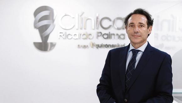 "La mejor experiencia de nuestros pacientes va a determinar el futuro de la clínica", señala Antonio Feria, gerente general de la Clínica Ricardo Palma (Foto: El Comercio).