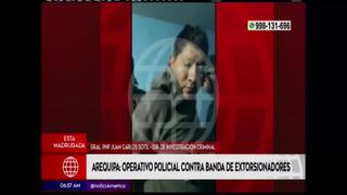 Arequipa: Policía capturó a 16 extorsionadores en megaoperativo