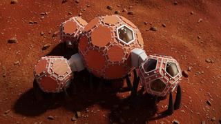 La NASA presentó tres modelos de casa para vivir en Marte | FOTOS