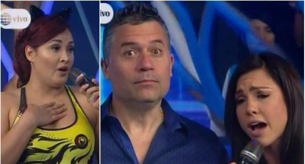 Michelle Soifer arremetió contra Paloma Fiuza y brasileña le contestó de la peor manera. (Foto: Captura América TV)