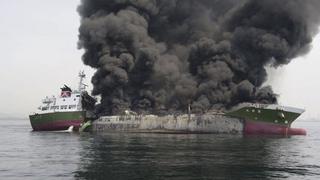 Japón: explosión de buque deja un desaparecido y cuatro heridos