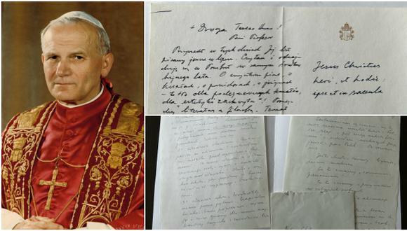 Estas son las cartas de Juan Pablo II a su amiga [FOTOS]