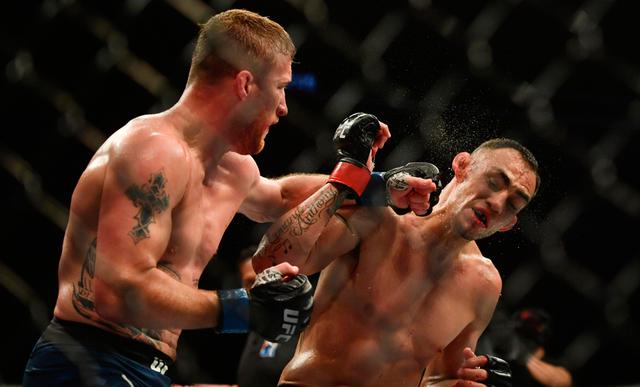 Justin Gaethje venció a Tony Ferguson en el evento estelar del UFC 249 | Foto: Reuters