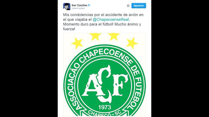 Chapecoense: los mensajes de los cracks tras tragedia aérea - 6