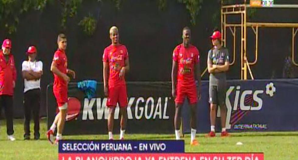 La Selección Peruana cumple su tercer día de entrenamiento en Miami | Foto: captura/Movistar Deportes