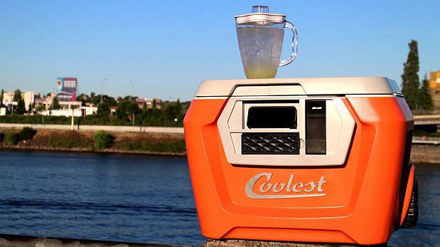 Un cooler que lleva la fiesta contigo es campeón en Kickstarter