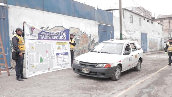 Municipalidad de La Victoria habilita corredor especial para taxis en Gamarra