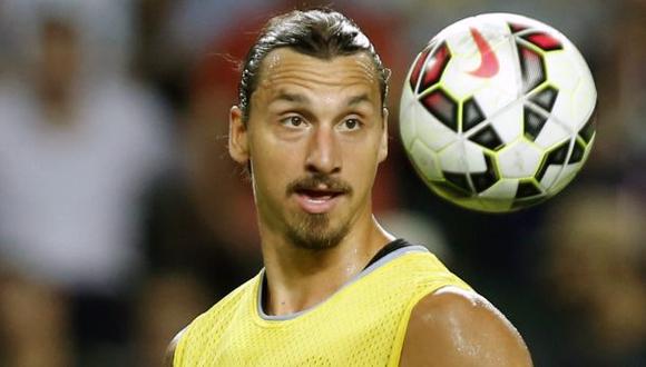 Zlatan Ibrahimovic deslizó la posibilidad de retirarse en 2016