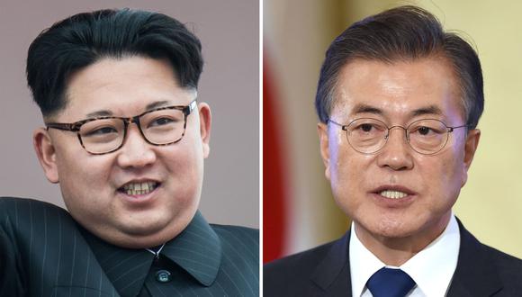 El líder de Corea del Norte, Kim Jong-un, y el presidente de Corea del Sur, Moon Jae-in, se verán en Peace House, un pabellón del lado sur de la Zona de Seguridad Conjunta (JSA). (AFP).