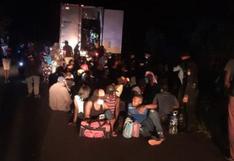 Qué se sabe sobre los 126 migrantes rescatados de un contenedor abandonado en Guatemala