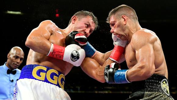 Gennady Golovkin se impuso a Sergiy Derevyanchenko y ganó el título mediano de la FIB