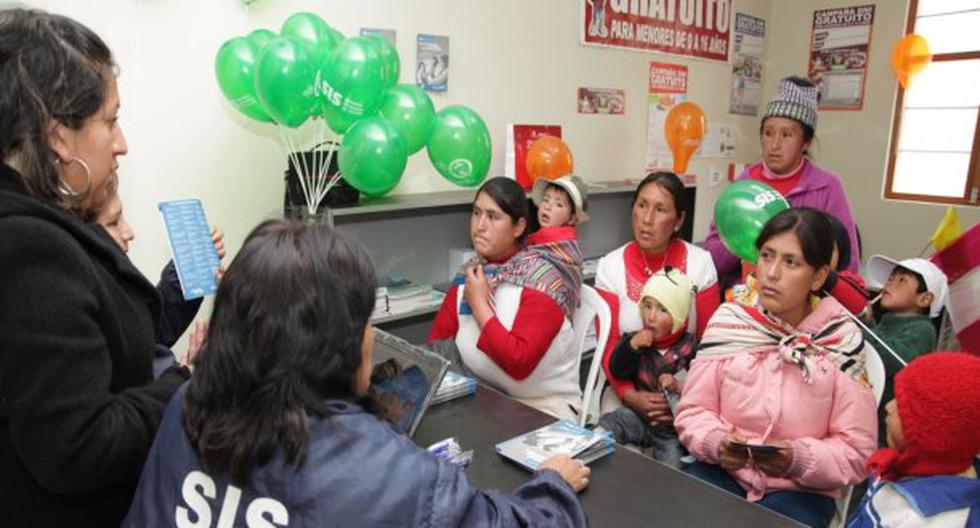 Actualmente son 16 millones de peruanos los asegurados en ese sistema. (Foto: Andina)