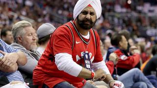El hincha indio de Toronto Raptors que no se pierde ni un partido desde 1995