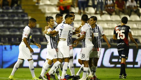Alianza Lima vs. Deportivo Municipal: Rodrigo Cuba y el gran cabezazo para el 1-0 en Matute | Foto: Francisco Neyra/GEC