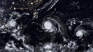 Irma, Katia y José, los huracanes vistos desde el espacio [FOTOS]