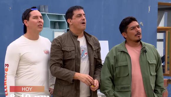 Los hombres Gonzales harán todo lo posible para alejar a Charito de Tony en "Al fondo hay sitio". (Foto: Captura de video)