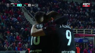 Agustín Palavecino y Julián Álvarez marcaron el 5-1 para la goleada de River Plate vs. Unión | VIDEO