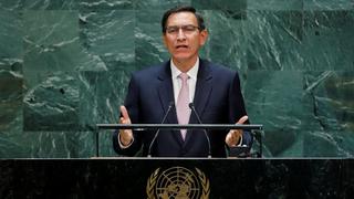 Martín Vizcarra llama en la ONU a una “cruzada mundial” contra la corrupción