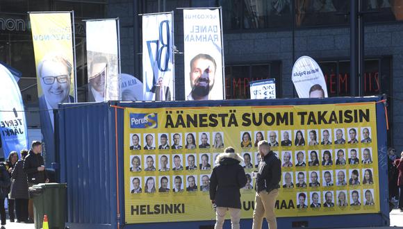 Los Verdaderos Finlandeses lograron un sorprendente segundo lugar en las elecciones del pasado 14 de abril. (Foto: AFP)