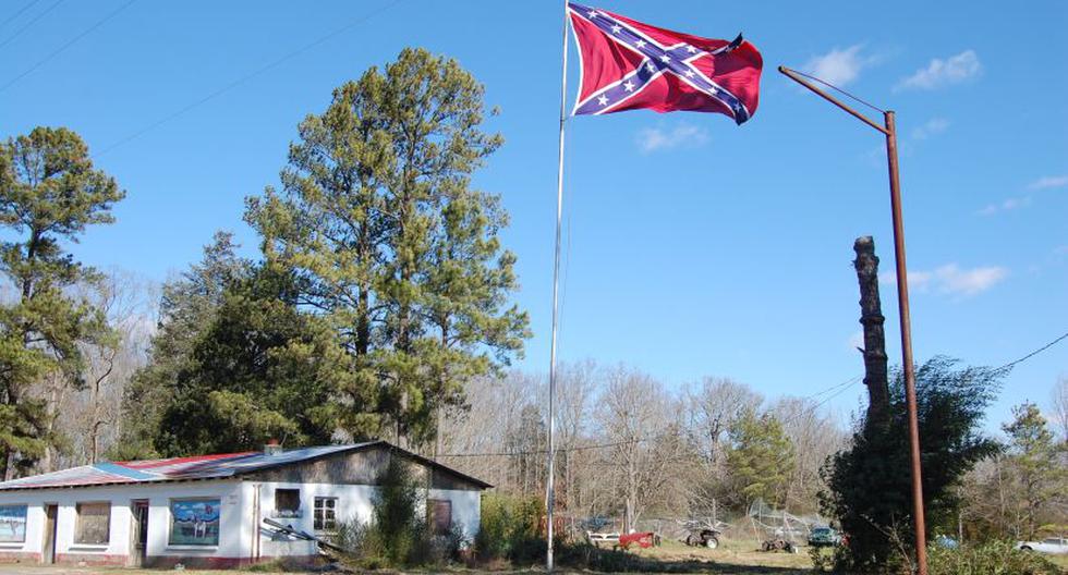 Imagen referencial de bandera confederada. (Foto: Wikimedia)