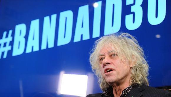 Bob Geldof versiona "Do They Know It's Christmas?" contra ébola