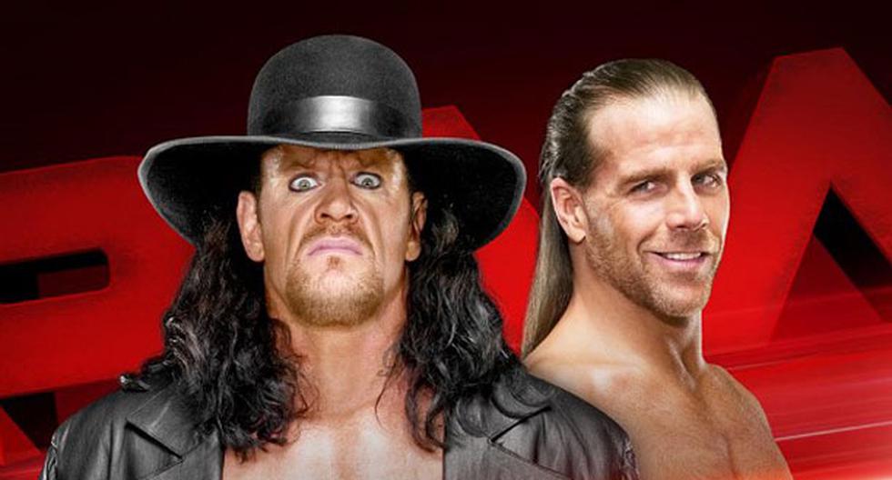 Undertaker y Shawn Michaels retornarán a Monday Night Raw. ¿Estarán en WrestleMania? | Foto: WWE