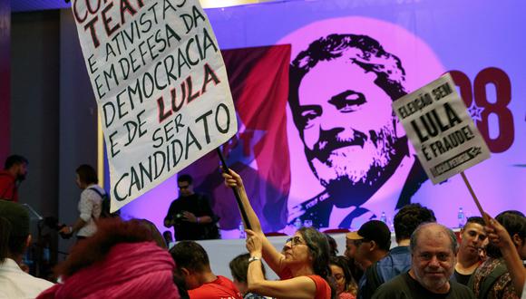 Lula da Silva: El Partido de los Trabajadores convoca a "movilización general" tras orden de prisión. (Bloomberg).