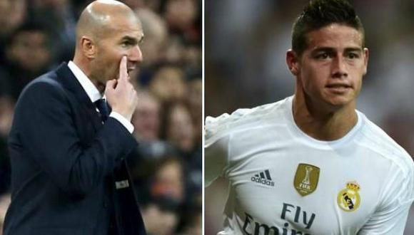 Zidane respondió a polémicas declaraciones de James Rodríguez