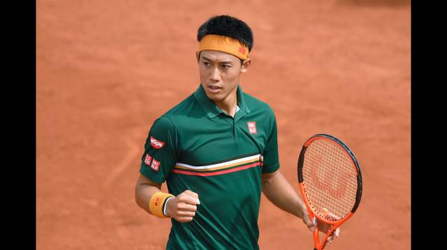 El tenista japonés Kei Nishikori se ubica en la posición 20 del ránking de ESPN. (Foto: Agencias).