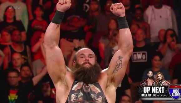 WWE RAW: Braun Strowman fue el gran protagonista del último show de la marca roja | Foto: WWE