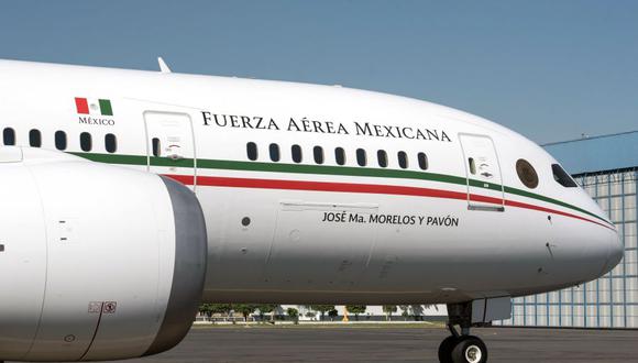 El avión presidencial de México fue adquirido en el 2012 por el expresidente Felipe Calderón (2006-2012), pero llegó al país en febrero de 2016, bajo la presidencia de Enrique Peña Nieto (2012-2018) y entre críticas por su costo de 218,7 millones de dólares. (ALEJANDRO MELENDEZ / AFP).
