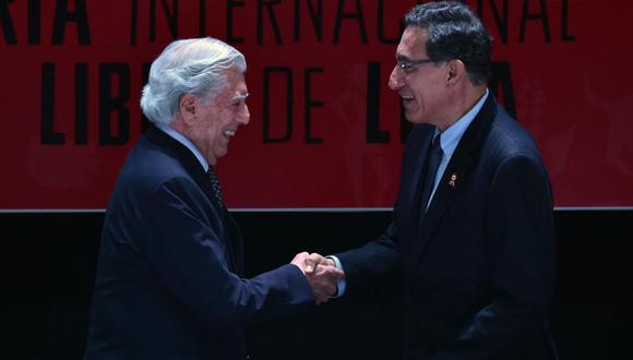Mario Vargas Llosa ratificó su respaldo a la decisión del presidente Martín Vizcarra de disolver el Congreso (Foto: Agencias)