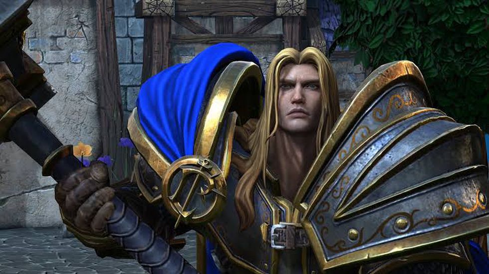 Arthas en Warcraft III: Reforged. (Captura de pantalla)