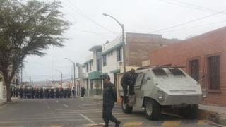 Arequipa: 2.000 policías custodian calles de Cocachacra por marcha contra Tía María